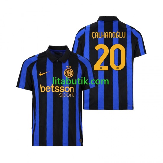 Inter Milan Hakan Calhanoglu 20 Män Hemma Fotbollströja 2026-2027 Kortärmad