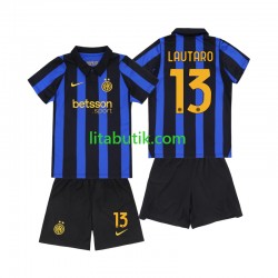 Inter Milan Lautaro Martinez 13 Barn Hemma Fotbollströja 2026-2027 Kortärmad
