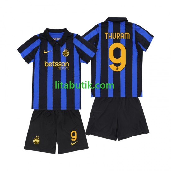 Inter Milan Marcus Thuram 9 Barn Hemma Fotbollströja 2026-2027 Kortärmad