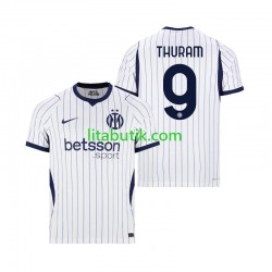 Inter Milan Marcus Thuram 9 Män Borta Fotbollströja 2026-2027 Kortärmad Inter Milan Marcus Thuram 9 Män Borta Fotbollströja 2026-2027 Kortärmad