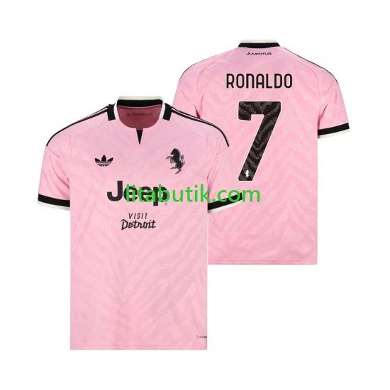 Juventus Cristiano Ronaldo 7 Män Borta Fotbollströja 2026-2027 Kortärmad