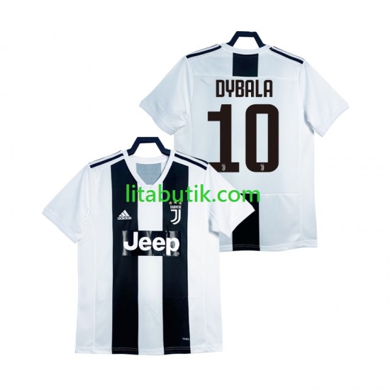 Juventus DYBALA 21 2018 2019 Retro Män Hemma Fotbollströja Kortärmad