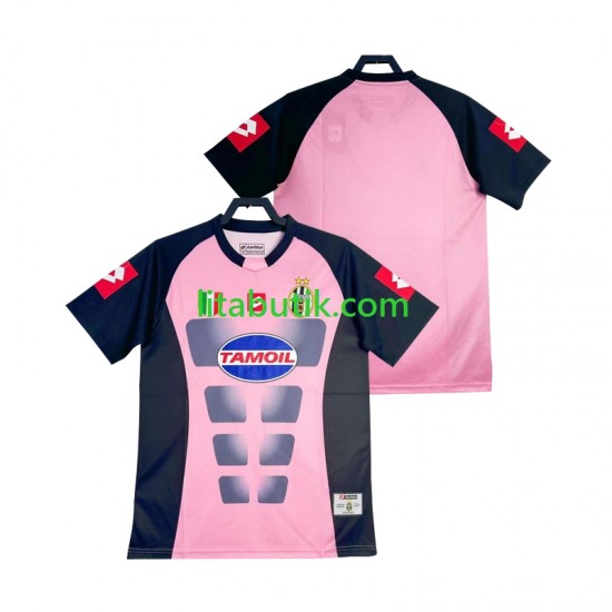 Juventus Målvakt Retro Män Borta Fotbollströja 2002-2003 Kortärmad