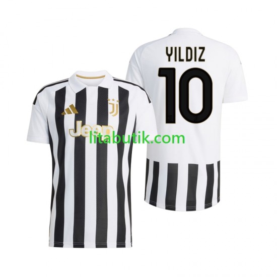 Juventus Kenan Yildiz 10 Män Hemma Fotbollströja 2026-2027 Kortärmad