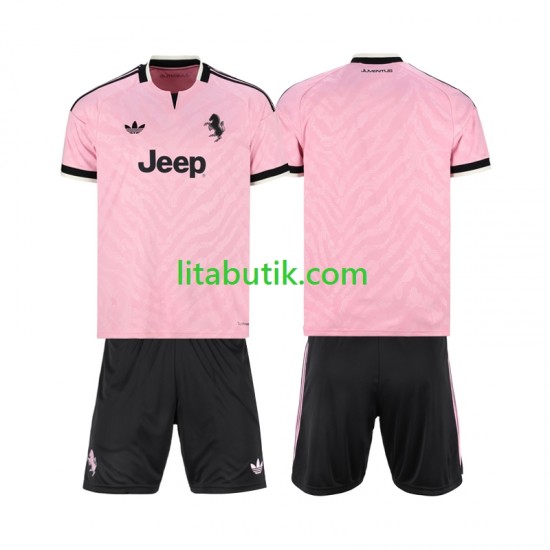 Juventus Barn Borta Fotbollströja 2026-2027 Kortärmad