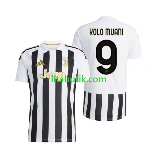 Juventus Randal Kolo Muani 9 Män Hemma Fotbollströja 2026-2027 Kortärmad