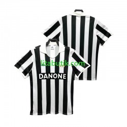 Juventus 1992 1994 Retro Män Hemma Fotbollströja Kortärmad Juventus 1992 1994 Retro Män Hemma Fotbollströja Kortärmad
