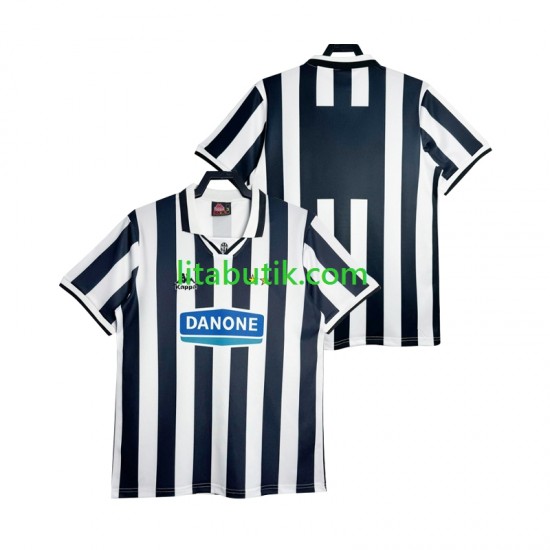 Juventus 1994 1995 Retro Män Hemma Fotbollströja Kortärmad