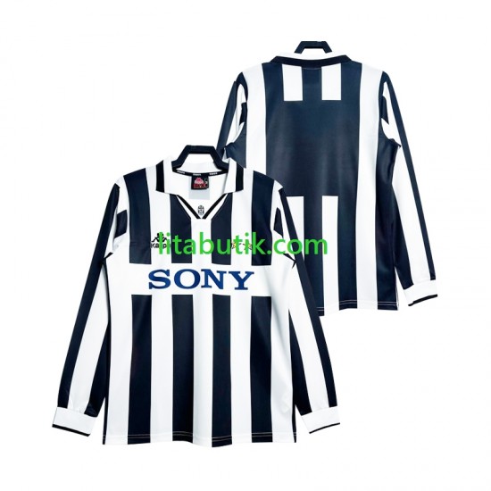 Juventus 1997 Retro Män Hemma Fotbollströja Långärmad