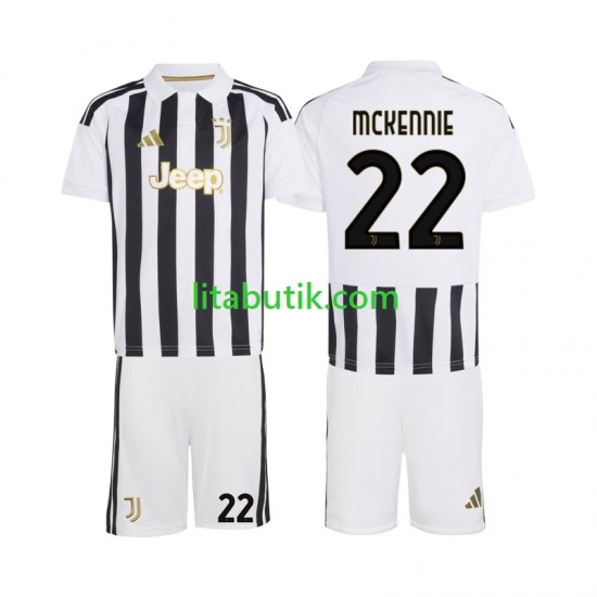 Juventus Weston McKennie 22 Barn Hemma Fotbollströja 2026-2027 Kortärmad