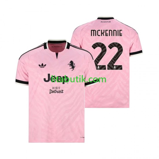 Juventus Weston McKennie 22 Män Borta Fotbollströja 2026-2027 Kortärmad