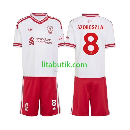 Liverpool Dominik Szoboszlai 8 Barn Borta Fotbollströja 2026-2027 Kortärmad