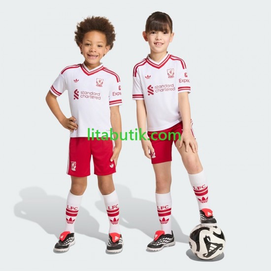 Liverpool Barn Borta Fotbollströja 2026-2027 Kortärmad