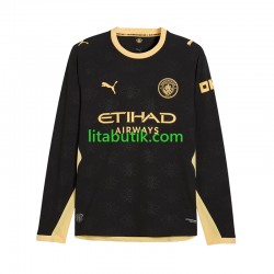 Manchester City Män Borta Fotbollströja 2026-2027 Långärmad
