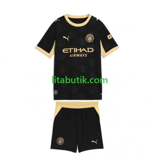 Manchester City Barn Borta Fotbollströja 2026-2027 Kortärmad
