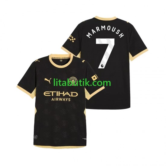 Manchester City Omar Marmoush 7 Män Borta Fotbollströja 2026-2027 Kortärmad