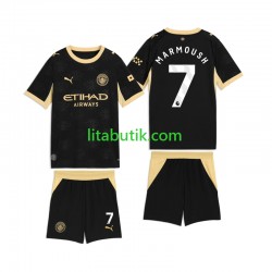 Manchester City Omar Marmoush 7 Barn Borta Fotbollströja 2026-2027 Kortärmad Manchester City Omar Marmoush 7 Barn Borta Fotbollströja 2026-2027 Kortärmad
