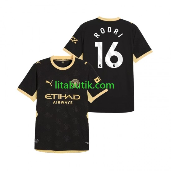 Manchester City Rodri 16 Män Borta Fotbollströja 2026-2027 Kortärmad