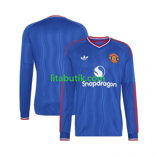 Manchester United Män Borta Fotbollströja 2026-2027 Långärmad