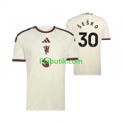 Manchester United Benjamin Sesko 30 Män Tredje Fotbollströja 2026-2027 Kortärmad Manchester United Benjamin Sesko 30 Män Tredje Fotbollströja 2026-2027 Kortärmad
