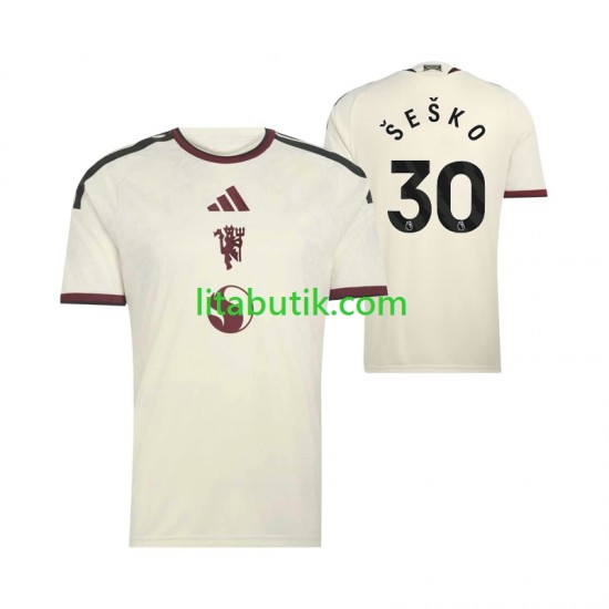 Manchester United Benjamin Sesko 30 Män Tredje Fotbollströja 2026-2027 Kortärmad