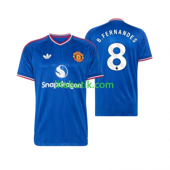 Manchester United Bruno Fernandes 8 Män Borta Fotbollströja 2026-2027 Kortärmad
