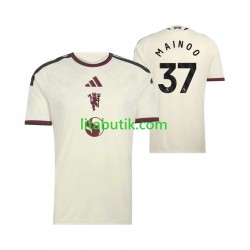 Manchester United Kobbie Mainoo 37 Män Tredje Fotbollströja 2026-2027 Kortärmad Manchester United Kobbie Mainoo 37 Män Tredje Fotbollströja 2026-2027 Kortärmad
