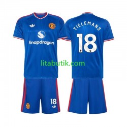 Manchester United Youri Tielemans 18 Barn Borta Fotbollströja 2026-2027 Kortärmad Manchester United Youri Tielemans 18 Barn Borta Fotbollströja 2026-2027 Kortärmad