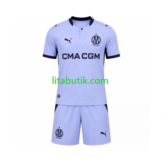 Olympique de Marseille Barn Tredje Fotbollströja 2026-2027 Kortärmad