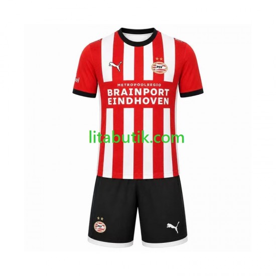 PSV Eindhoven Barn Hemma Fotbollströja 2026-2027 Kortärmad