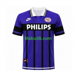 PSV Eindhoven 1995 Retro Män Borta Fotbollströja Kortärmad PSV Eindhoven 1995 Retro Män Borta Fotbollströja Kortärmad