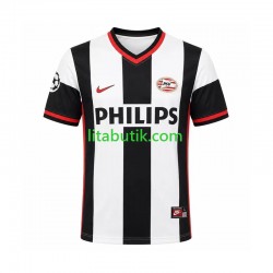 PSV Eindhoven Retro Män Borta Fotbollströja 1998 Kortärmad PSV Eindhoven Retro Män Borta Fotbollströja 1998 Kortärmad