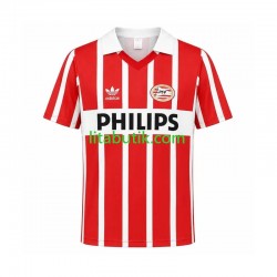 PSV Eindhoven 1990 Retro Män Hemma Fotbollströja Kortärmad PSV Eindhoven 1990 Retro Män Hemma Fotbollströja Kortärmad