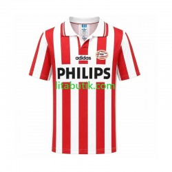 PSV Eindhoven 1994 Retro Män Hemma Fotbollströja Kortärmad PSV Eindhoven 1994 Retro Män Hemma Fotbollströja Kortärmad