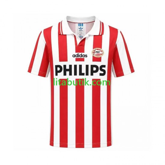 PSV Eindhoven 1994 Retro Män Hemma Fotbollströja Kortärmad