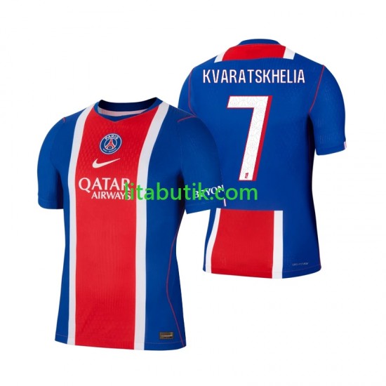 Paris Saint-Germain Khvicha Kvaratskhelia 7 Män Hemma Fotbollströja 2026-2027 Kortärmad