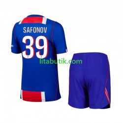 Paris Saint-Germain Matvey Safonov 39 Barn Hemma Fotbollströja 2026-2027 Kortärmad