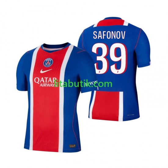 Paris Saint-Germain Matvey Safonov 39 Män Hemma Fotbollströja 2026-2027 Kortärmad