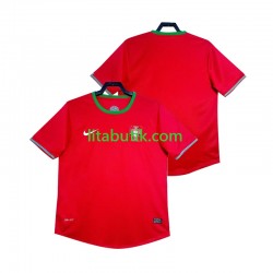 Portugal 2012 Retro Män Hemma Fotbollströja Kortärmad Portugal 2012 Retro Män Hemma Fotbollströja Kortärmad