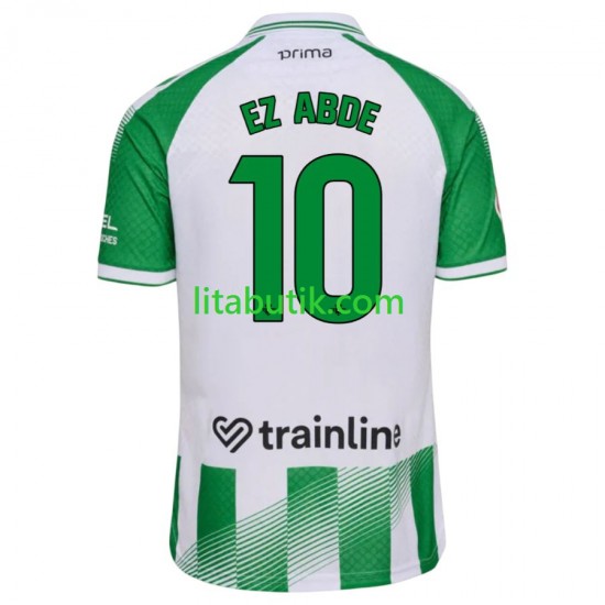 Real Betis Abde Ezzalzouli 10 Män Hemma Fotbollströja 2026-2027 Kortärmad