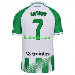 Real Betis Antony 7 Män Hemma Fotbollströja 2026-2027 Kortärmad Real Betis Antony 7 Män Hemma Fotbollströja 2026-2027 Kortärmad