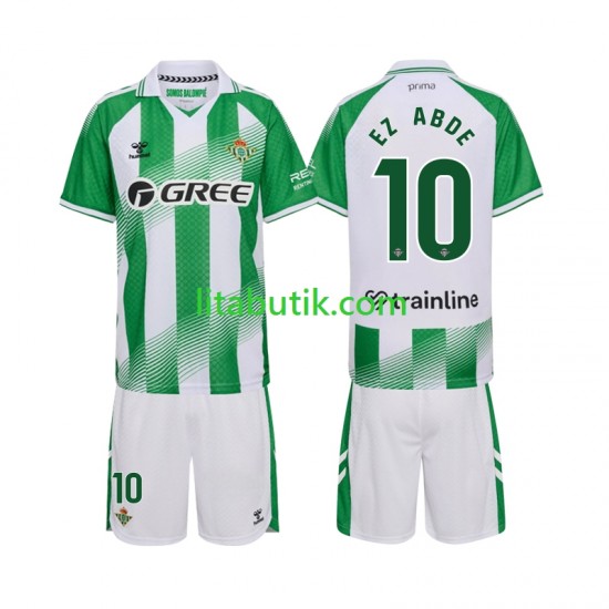 Real Betis Ez Abde 10 Barn Hemma Fotbollströja 2026-2027 Kortärmad