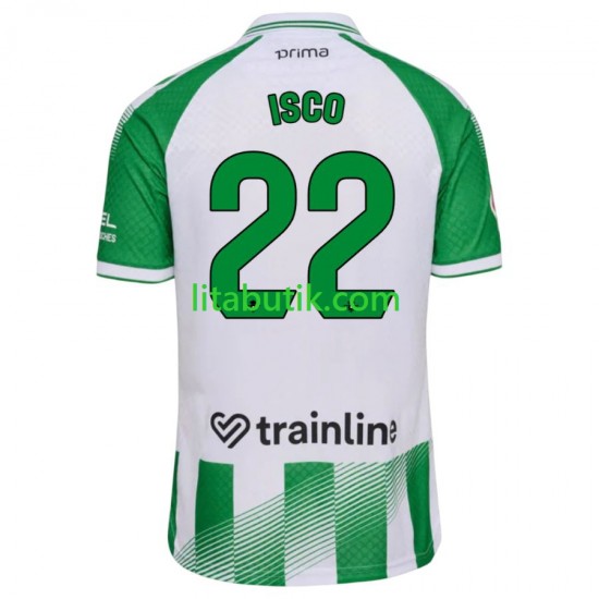 Real Betis Isco 22 Män Hemma Fotbollströja 2026-2027 Kortärmad