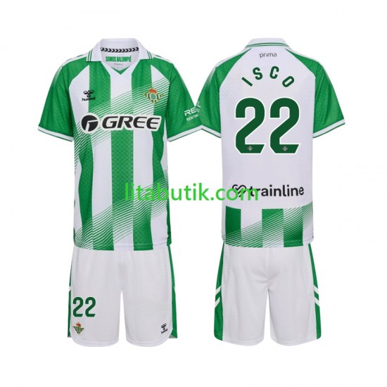 Real Betis Isco 22 Barn Hemma Fotbollströja 2026-2027 Kortärmad