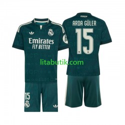 Real Madrid Arda Guler 15 Barn Borta Fotbollströja 2026-2027 Kortärmad Real Madrid Arda Guler 15 Barn Borta Fotbollströja 2026-2027 Kortärmad