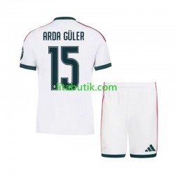 Real Madrid Arda Guler 15 Barn Hemma Fotbollströja 2026-2027 Kortärmad