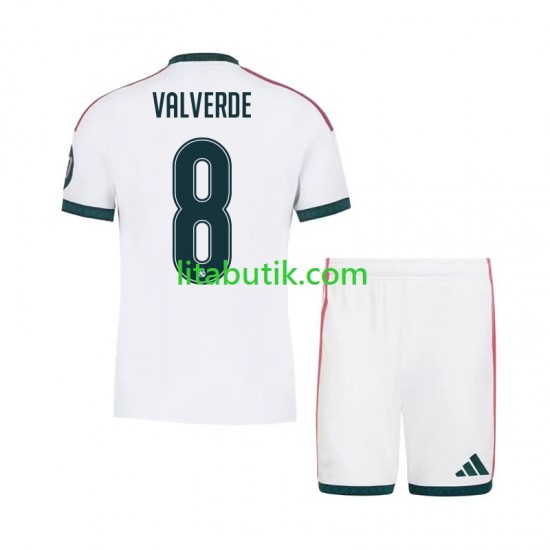 Real Madrid Federico Valverde 8 Barn Hemma Fotbollströja 2026-2027 Kortärmad