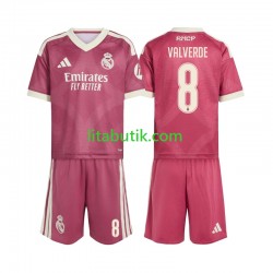 Real Madrid Federico Valverde 8 Barn Tredje Fotbollströja 2026-2027 Kortärmad Real Madrid Federico Valverde 8 Barn Tredje Fotbollströja 2026-2027 Kortärmad