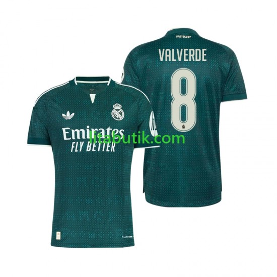 Real Madrid Federico Valverde 8 Män Borta Fotbollströja 2026-2027 Kortärmad
