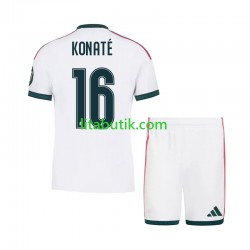 Real Madrid Ibrahima Konate 16 Barn Hemma Fotbollströja 2026-2027 Kortärmad